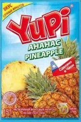Растворимый напиток YUPI Ананас 15г