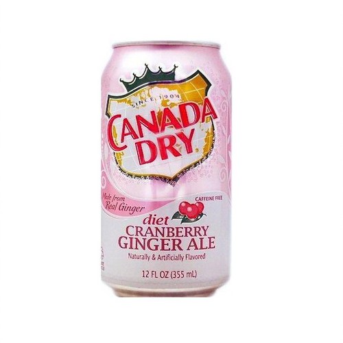 Canada Dry – Cranberry Ginger Ale Diet 0,355 л