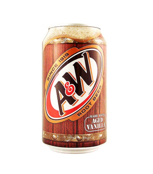 A&W Root Beer ( со вкусом пива) 355мл