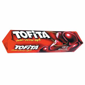 TOFITA конфеты жевательные со вкусом Вишня 12*20*47г 