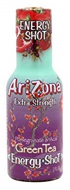 AriZona Energy Shots Green Tea Pomegranate 200 мл