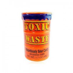 Леденцы Toxic Waste Orange Микс 48 гр