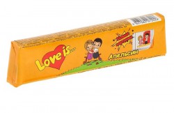 Жевательная конфета Love is Манго-апельсин 25 гр