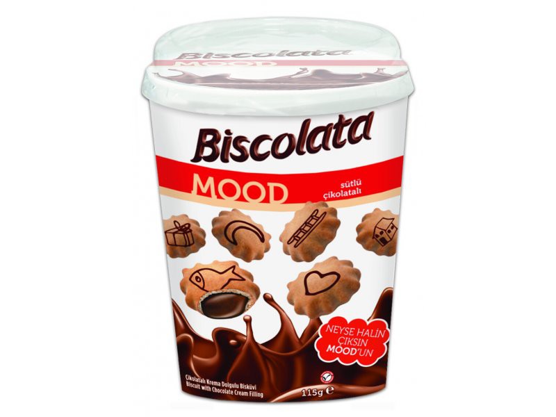 Стаканчик Bisсolata печенье с молочным шоколадом 115гр
