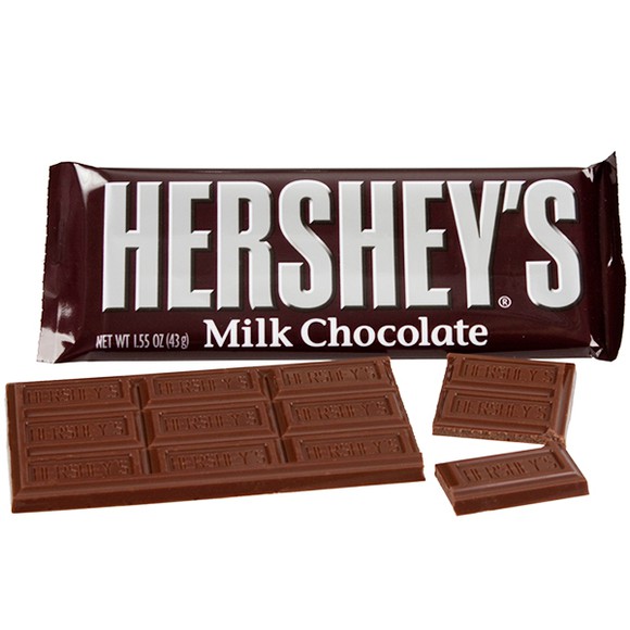 Шоколад Хершей'с - молочный шоколад 45 гр