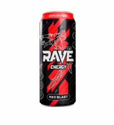 Энергетический напиток RAVE Energy RED BLAST 0,5мл